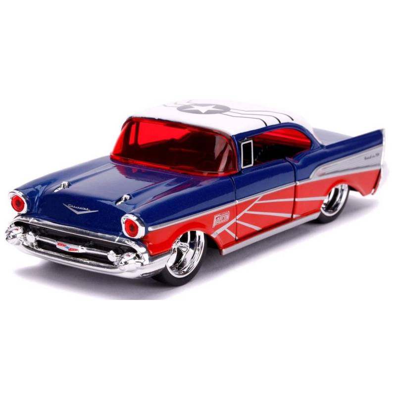 CHEVROLET BEL-AIR Hard-Top Azul y rojo 1957 MARVEL Avengers