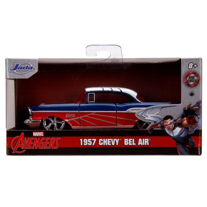 CHEVROLET BEL-AIR Hard-Top Azul y rojo 1957 MARVEL Avengers