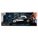 CHEVROLET Corvette con figura WOLFMAN Black 1957