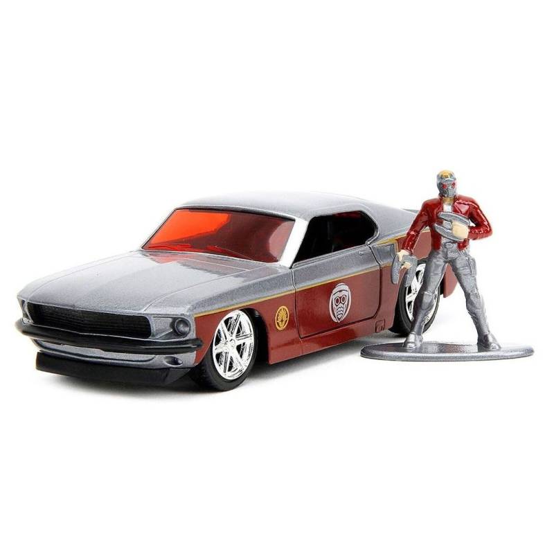 FORD Mustang Fastback con Figura Star Lord 1969 GUARDIANES DE LA GALAXIA