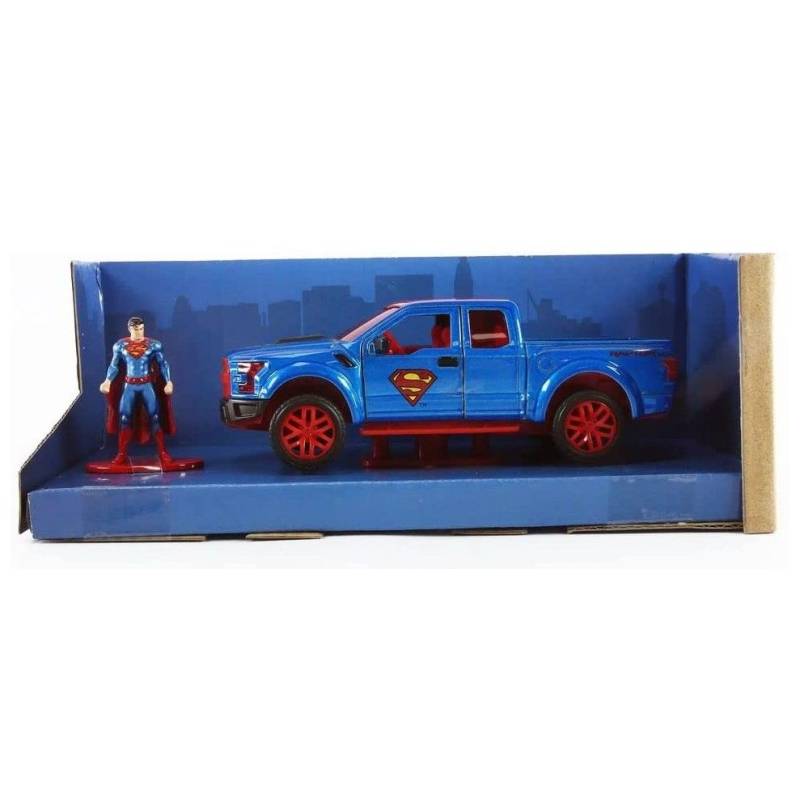 FORD Raptor F-150 2017 con figura de SUPERMAN