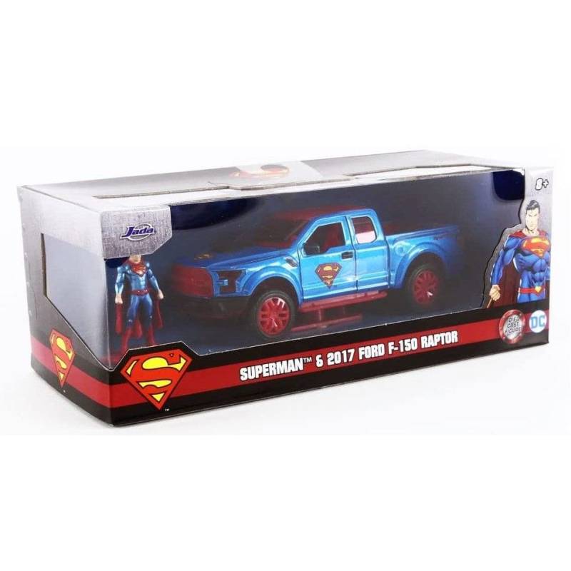 FORD Raptor F-150 2017 con figura de SUPERMAN