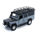 LAND ROVER defender 110 gris con sonidos y luces