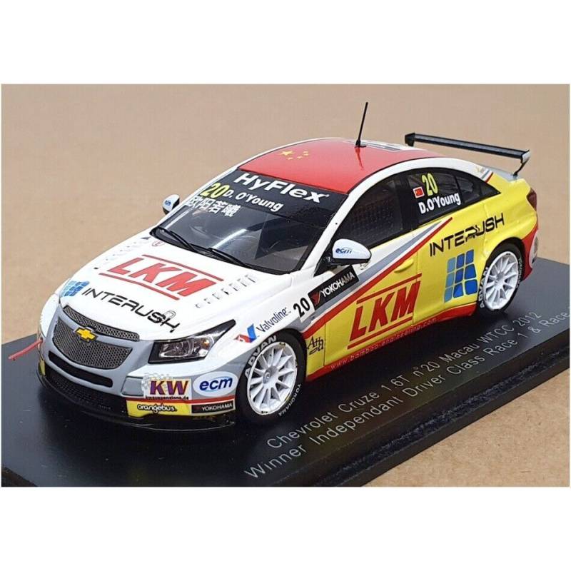 CHEVROLET Cruze 1.6T 20 1er Macao WTCC 2012 D. O'Young