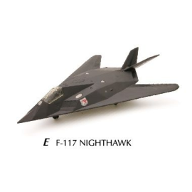 Miniatura Avión furtivo F-117 NIGHTHAWK en kit
