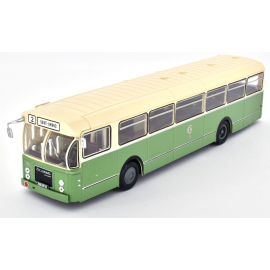 Miniatura Línea Saint Amand BROSSEL autobús BL55 línea N°2 1966 verde y blanco