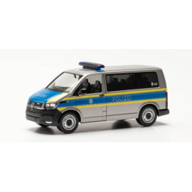 Miniatura Minibús VOLKSWAGEN T 6.1 POLICE DE MUNICH gris