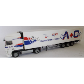 Semirremolque frigorífico DAF XF 10 SC 4x2 de 3 ejes - A+G transport