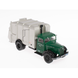 Miniatura Papelera BERLIET GDR 7W 4x2 para la ciudad de Lyon