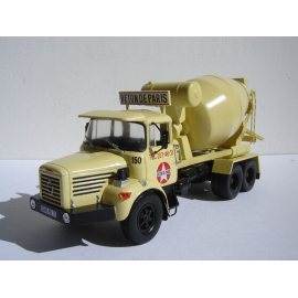 Miniatura BERLIET PMH12 6x4 1969 París Peonza de hormigón