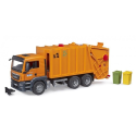 Miniatura Cubo de basura MAN TGS 6x4 con 2 cubos de basura