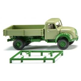 Miniatura Camión volquete MAGIRUS 4x2 Verde