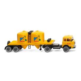 Miniatura KRUPP 4x2 con semi tanque 2 ejes transporte de alimentos Deuka