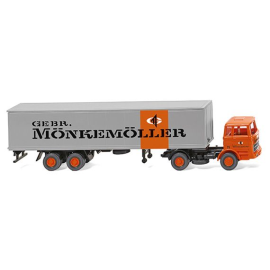 Miniatura MERCEDES 1620 4x2 con carrocería semirrígida 2 ejes Monkemoller