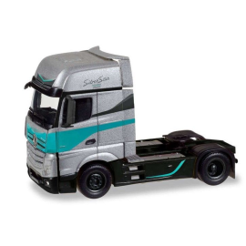 Miniatura MERCEDES Actros GigaSpace 4x2 edición Silver Star