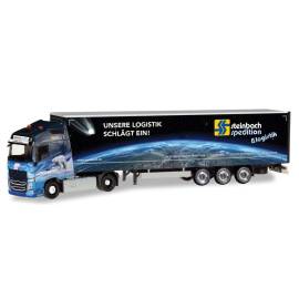 Miniatura VOLVO FH GL XL 4x2 con remolque de 3 ejes STEINBACH Logistik