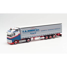 Miniatura VOLVO FH Gl. 4X2 con remolque inclinado 3 ejes FAKRUSE