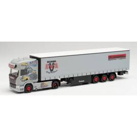 Miniatura SCANIA R TL G. 4x2 con remolque basculante 3 Ejes HP Transped