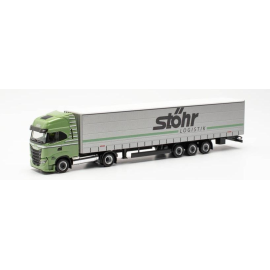 Miniatura IVECO S-WAY LNG semirremolque 4x2 3 ejes lona deslizante 15M STOHR