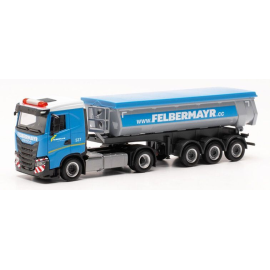 Miniatura IVECO S-Way ND 4x2 con volquete 3 Ejes FELBERMAYR