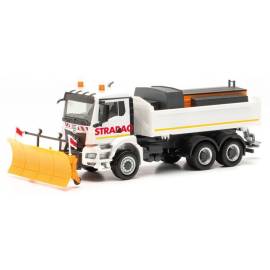 Miniatura Camión MAN TGS NN 6x4 con quitanieves STRABAG