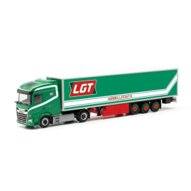 Miniatura DAF XG 4x2 con remolque de 3 ejes LGT Logistics