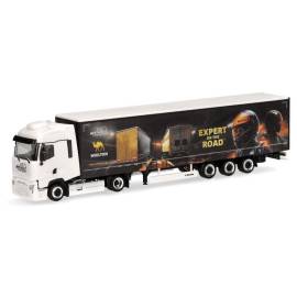 Miniatura RENAULT T 4x2 con remolque basculante de 3 ejes WIELTON