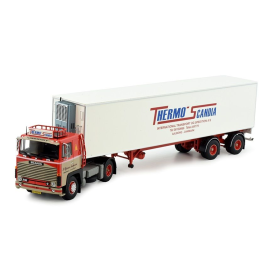 Miniatura SCANIA 141 4x2 con remolque frigorífico 2 Ejes ANDERSEN P.BJARNE