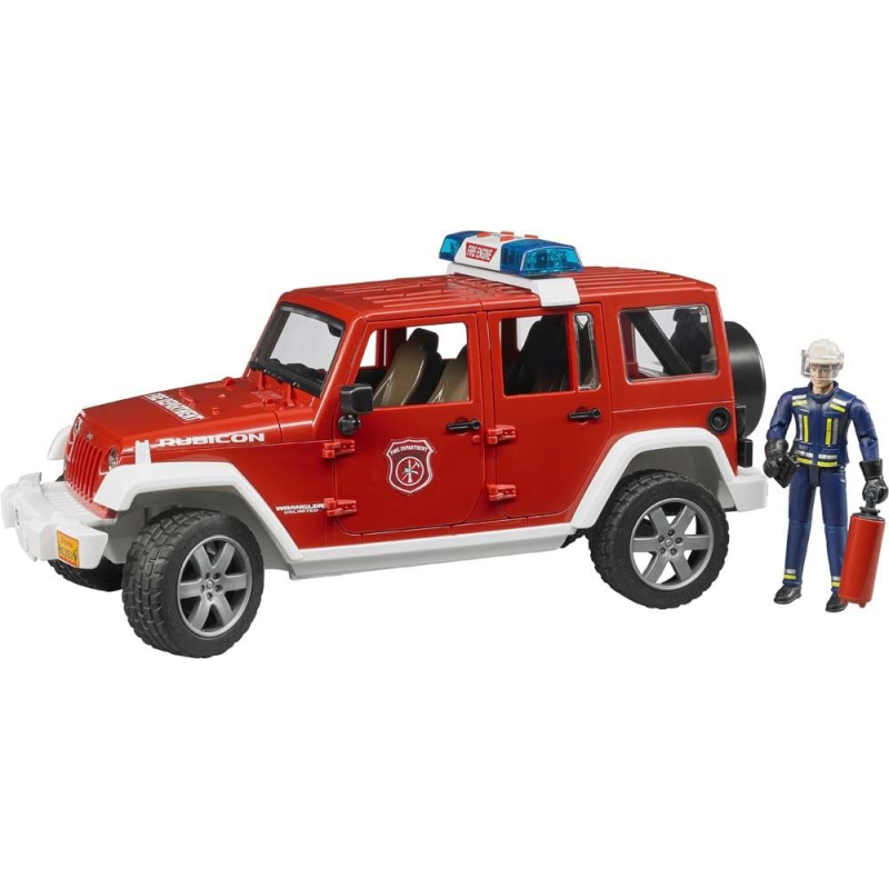  JEEP Wrangler Bombero con personaje Escala: 1/16