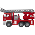 Vehículo de bomberos en miniatura Bomberos MAN 6x4 con escalera grande Escala: 1/16