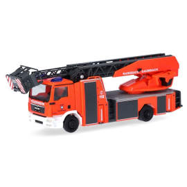  Bomberos MAN TGM Ransbach-Baumbach con escalera giratoria