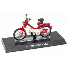 Miniatura MOTOM Daina Matic ciclomotor 1968 rojo