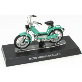 Miniatura Ciclomotor MOTO MORINI Dollaro 1972 verde