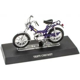 Miniatura Ciclomotor TESTI Cricket 1978 violeta