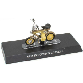 Miniatura Ciclomotor SCM Innocenti Rosella amarillo y dorado