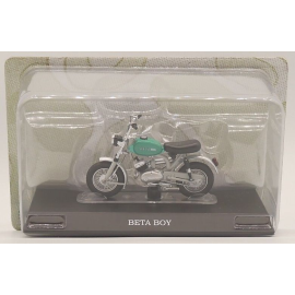 Miniatura Ciclomotor BETA Boy verde y gris