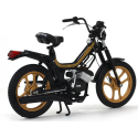 Motocicleta en miniatura Ciclomotor MOTRON GL-4 llantas oro negro