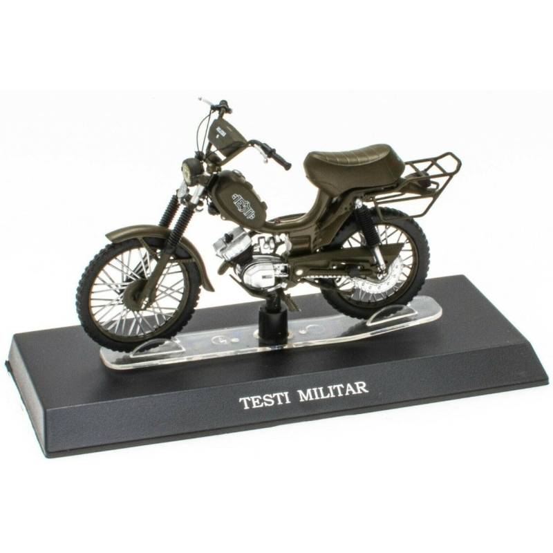 Miniatura Ciclomotor TESTI Militar Caqui