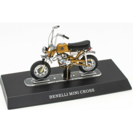 Miniatura Ciclomotor BENELLI mini cross dorado