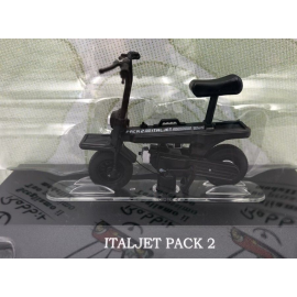 Miniatura ITALJET Pack 2 ciclomotor negro