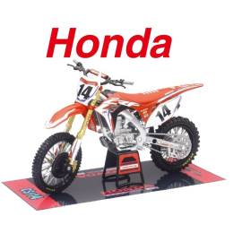 Miniatura HONDA CRF 450R Equipo HONDA HRC 14 Cole Seely