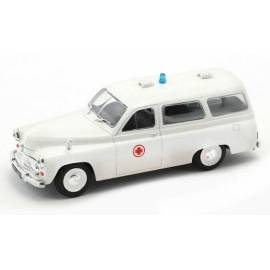  WARSZAWA 202A 1959 ambulancia polaca blanca vendida en blister