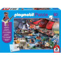  PLAYMOBIL Puzzle de 60 piezas Piratas con figura