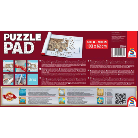  Tapete para puzzle de 500 a 1000 piezas - 103x62 cm
