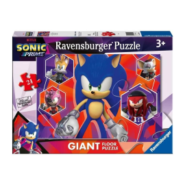 Puzzle Rompecabezas Sonic Prime de 24 piezas