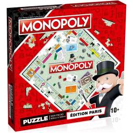  Puzzle de 1000 piezas MONOPOLY París