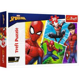  Puzzle de 30 Piezas MARVEL - SPIDERMAN y MIGUEL