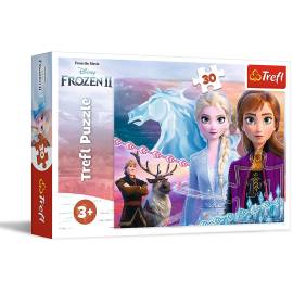  Puzzle de 30 piezas FROZEN 2: El coraje de las hermanas