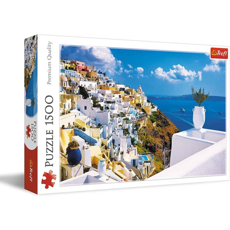  Puzzle de 1500 piezas Santorini Grecia