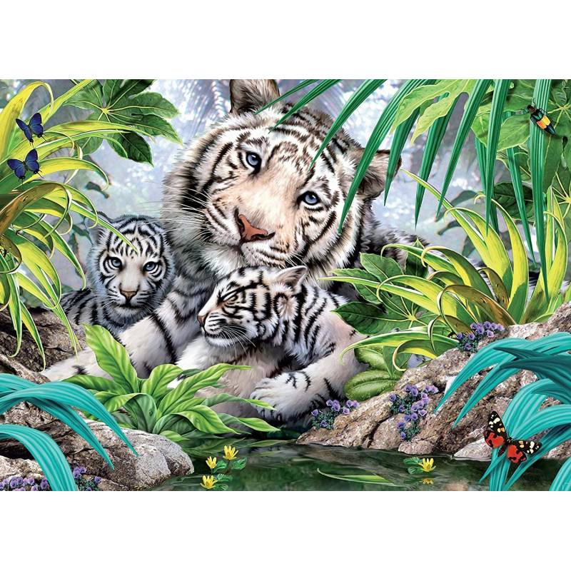  Puzzle de 1000 piezas Tigre siberiano